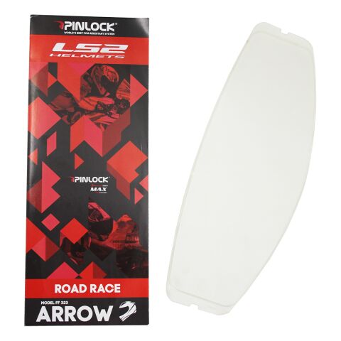 LS2 PINLOCK ANTI FOG CLEAR FF323, FF327, FF818 (ARROW, CHALLENGER, STORM III) DKS 147