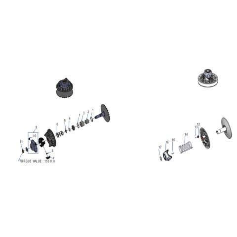 CVT WEARING PARTS