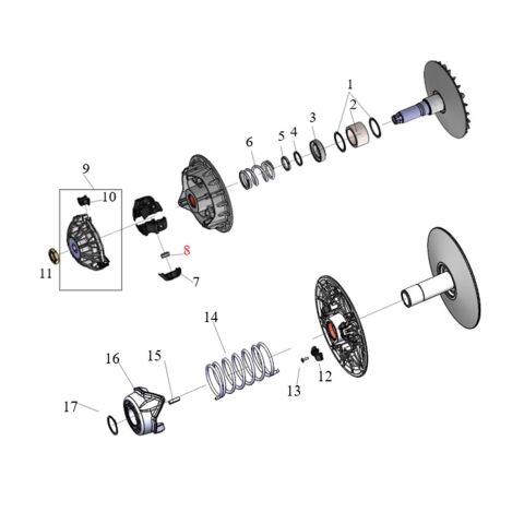 CVT WEARING PARTS