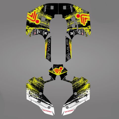 GRAPHIC STICKER KIT for Segway AT5-L green
