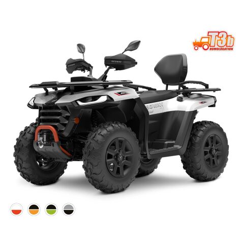 Segway AT5 L EPS, T3b, White/Red