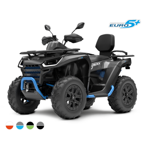 Segway Snarler AT6 L EPS Limited, E5+, Silver/Blue