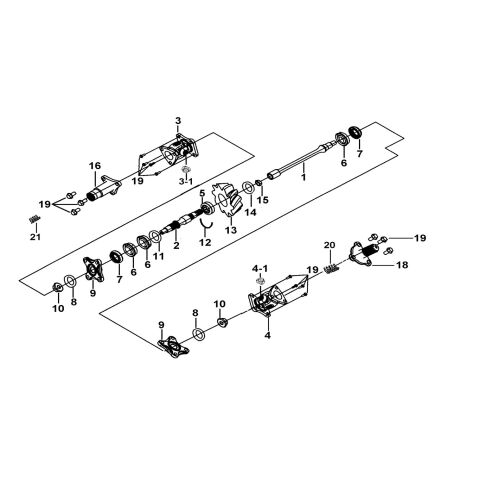 TRANSMISSION SYSTEM ASSY.