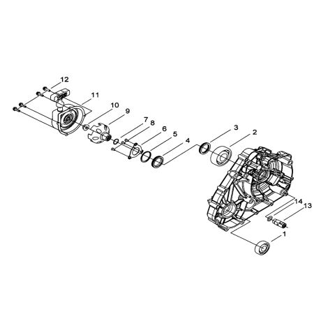 L CRANK CASE COVER(1)