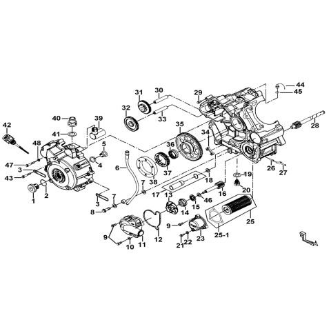 CRANKCASE RH.