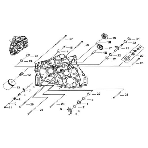 L CRANK CASE ( 1 )