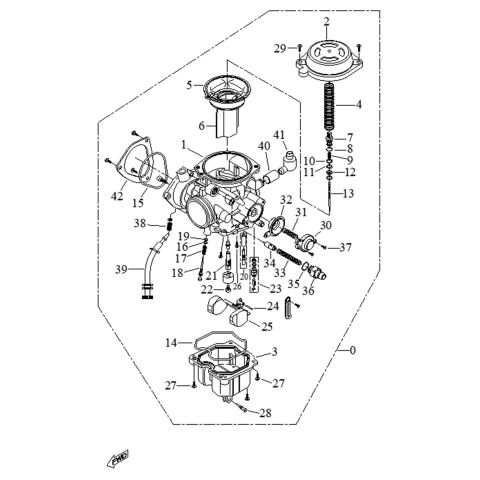 CARBURETOR ASS'Y