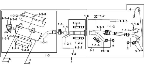 MUFFLER ASSY.(FOR EURO 5)