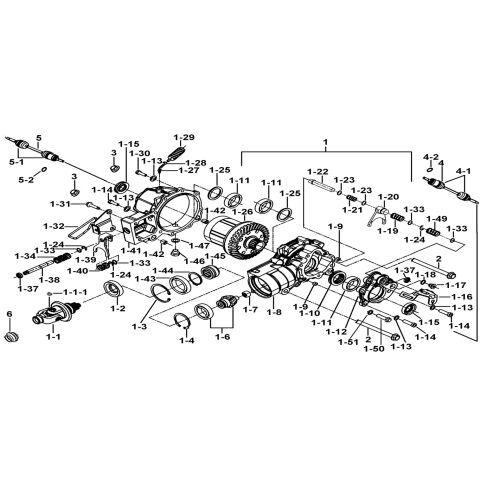 FRONT DIFFERENTIAL ASSY.(LOCK)