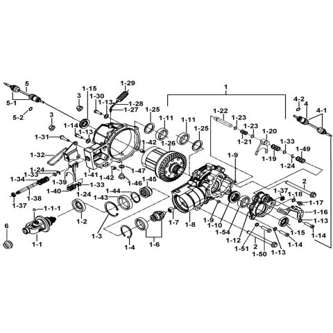 FRONT DIFFERENTIAL ASSY.(LOCK)
