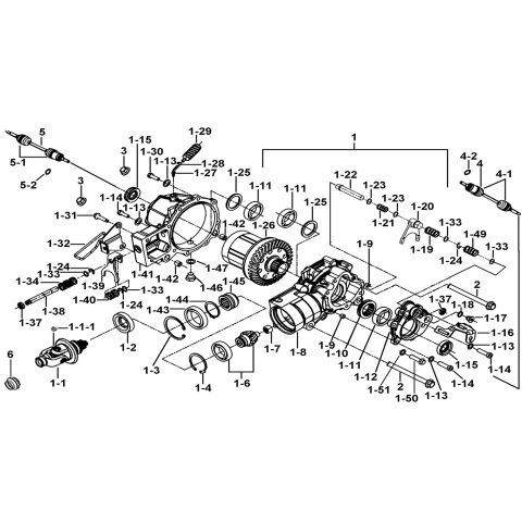 FRONT DIFFERENTIAL ASSY.(LOCK)