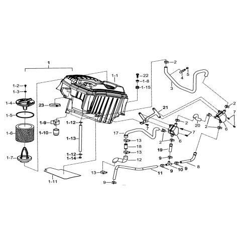 AIR CLEANER ASSY.