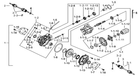 REAR DIFFERENTIAL ASSY.
