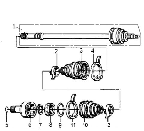 SHAFT HALF A (ONE SPLIEN) Ver.24