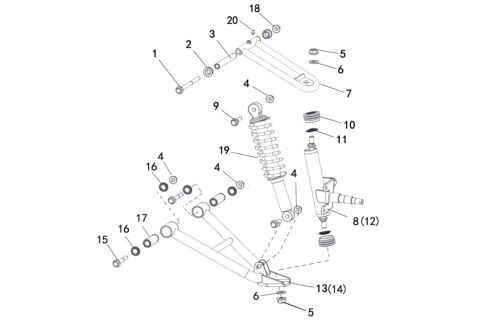 SHOCK ABSORBER FRONT