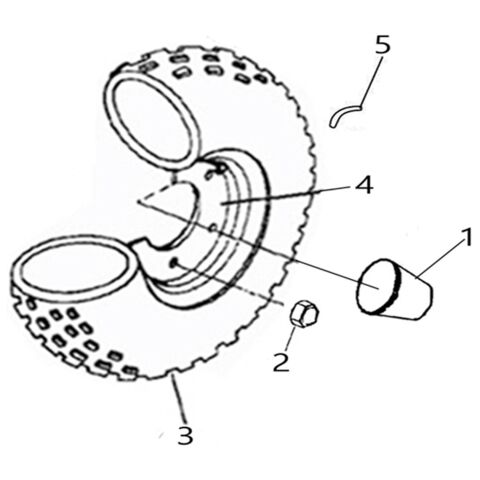 WHEEL REAR (T3 EFI)