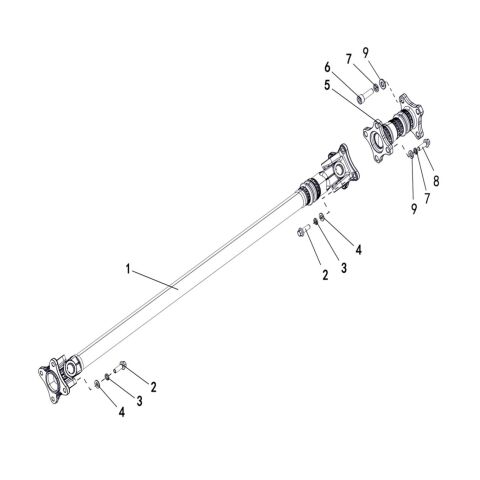 FRONT AND REAR KNUCKLE ASSY
