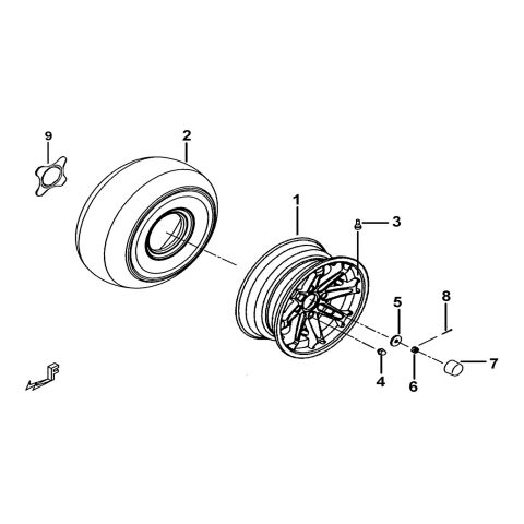 FRONT WHEEL