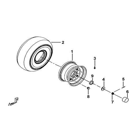 FRONT WHEEL