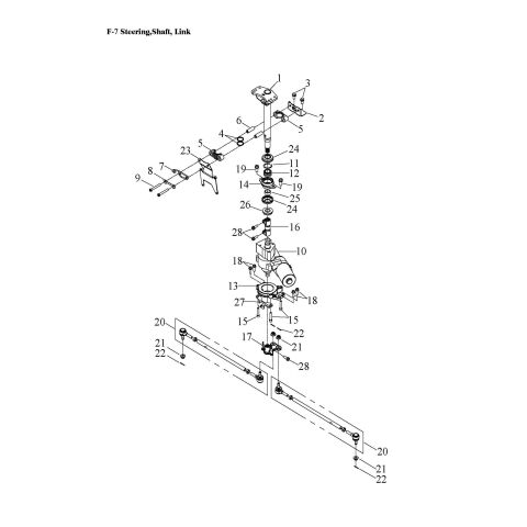 STEERING, SHAFT, LINK