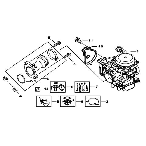CARBURETOR ASSY.