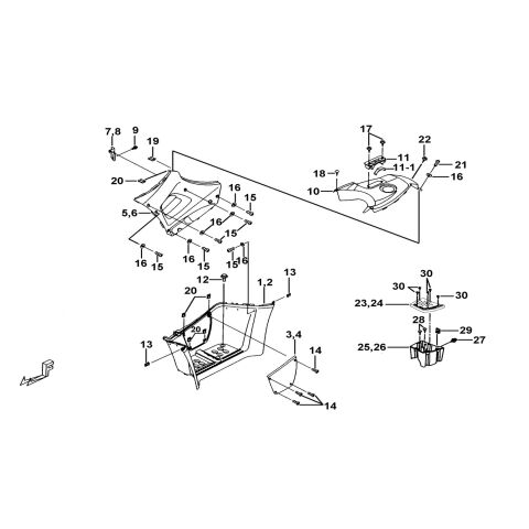 FOOT BOARD