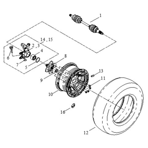 FRONT WHEEL