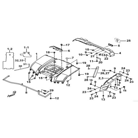 REAR BODY COVER