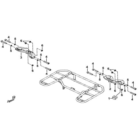 HAND HOLD, REAR (OPTION)