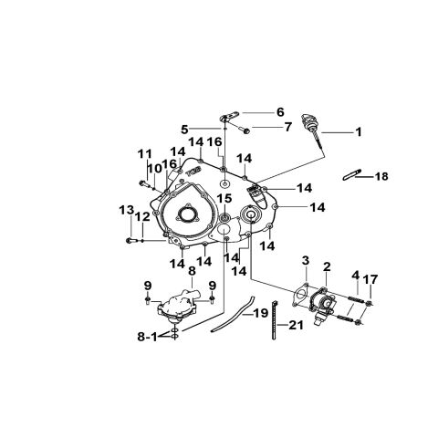 L CRANK CASE COVER(2)