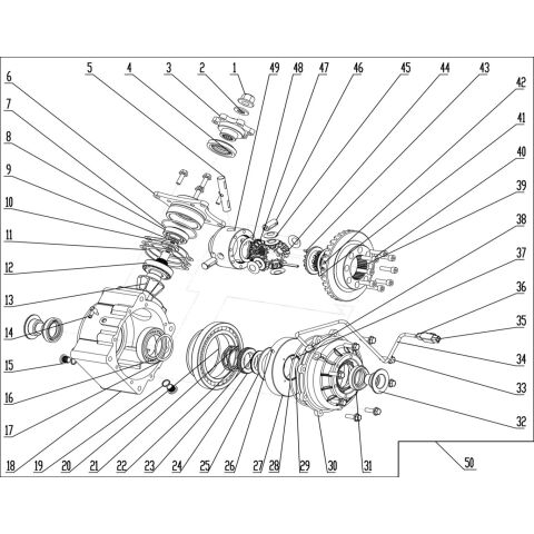 REAR DIFF GEAR-BOX