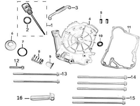 RIGHT CRANKCASE COVER