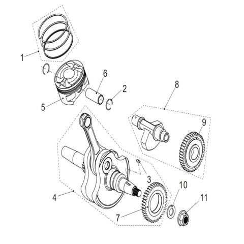 CRANKSHAFT COMP
