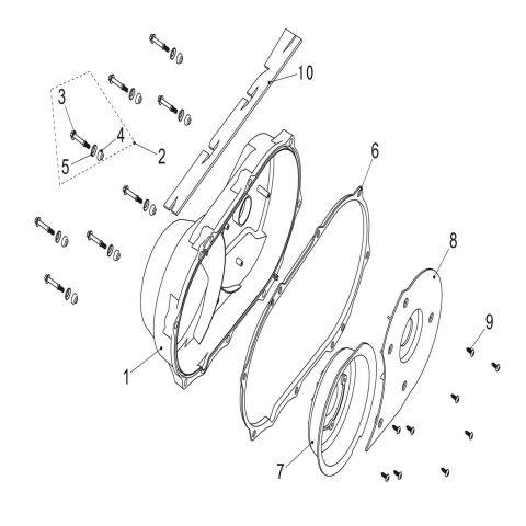 CVT COVER (MATCH T3 CATALYST) (OPTIONAL)