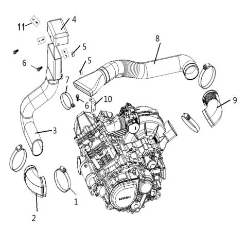 CVT AIR SHROUD