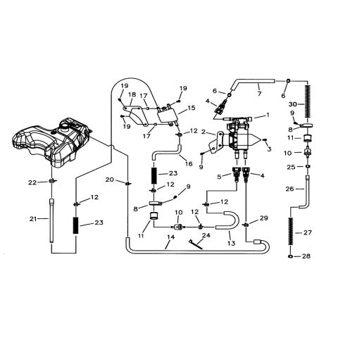 FUEL SYSTEM(FOR 014510→)