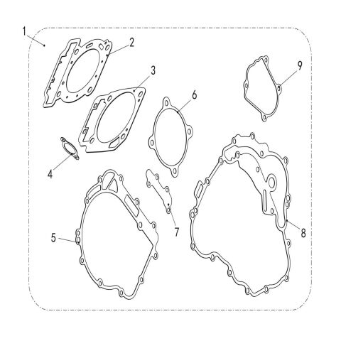FRAGILE GASKET ASSY.