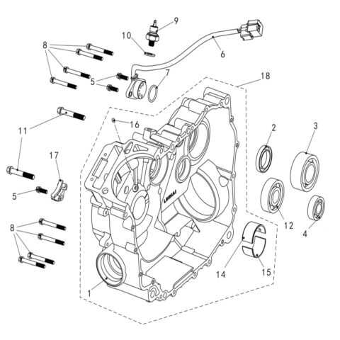 RIGHT CRANKCASE