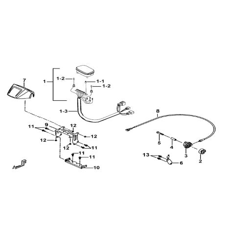 SPEEDOMETER(MECHANICAL)(OPTION)