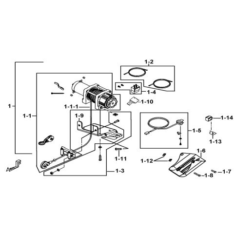 WINCH ASSY.(OPTION)