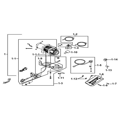 WINCH ASSY.(OPTION)