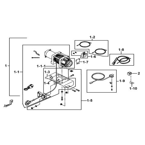 WINCH ASSY.(OPTION)