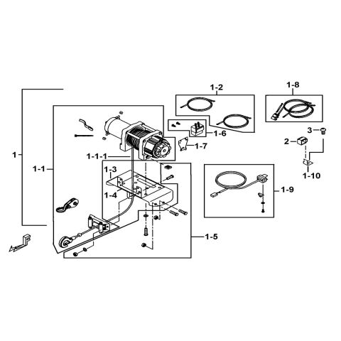 WINCH ASSY.(OPTION)