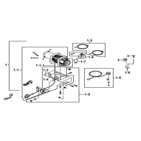 WINCH ASSY.(OPTION)