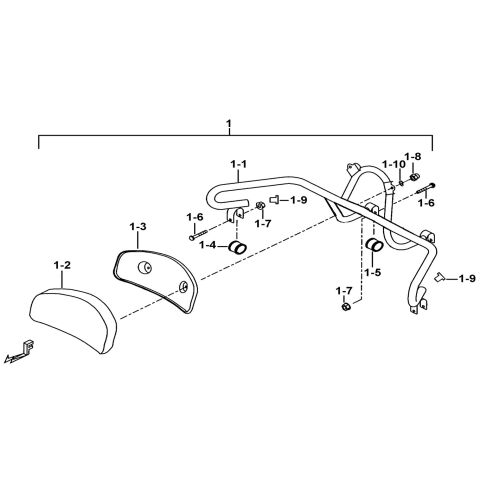 ARM REST SEAT BACK CUSHION(OPTION)