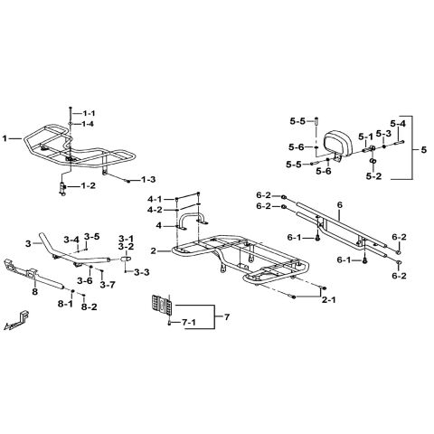 CARRIER(STEEL)、BUMPER (OPTION)