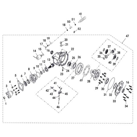 REAR AXLE ASSY