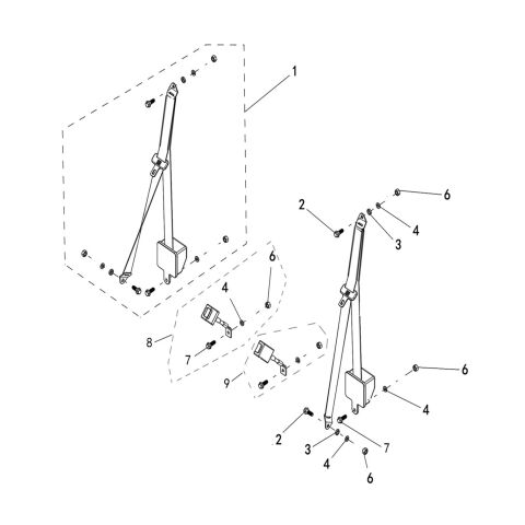SEAT BELT (T1 HOMOLOGATED)