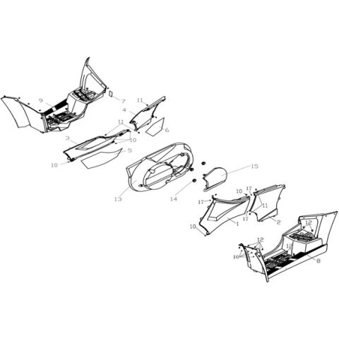 MIDDLE FENDERS (T3)