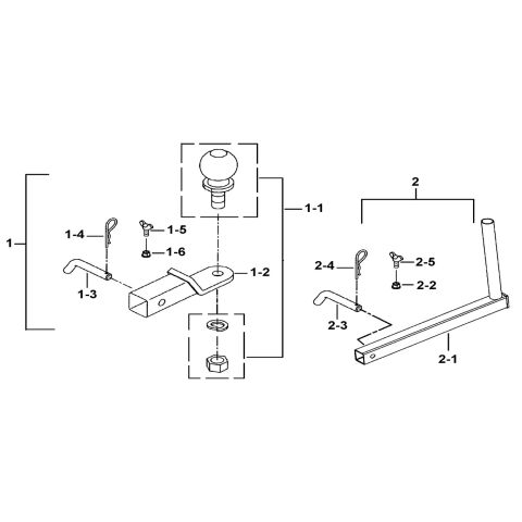 TRAILER HITCH ASSY.(OPTION)